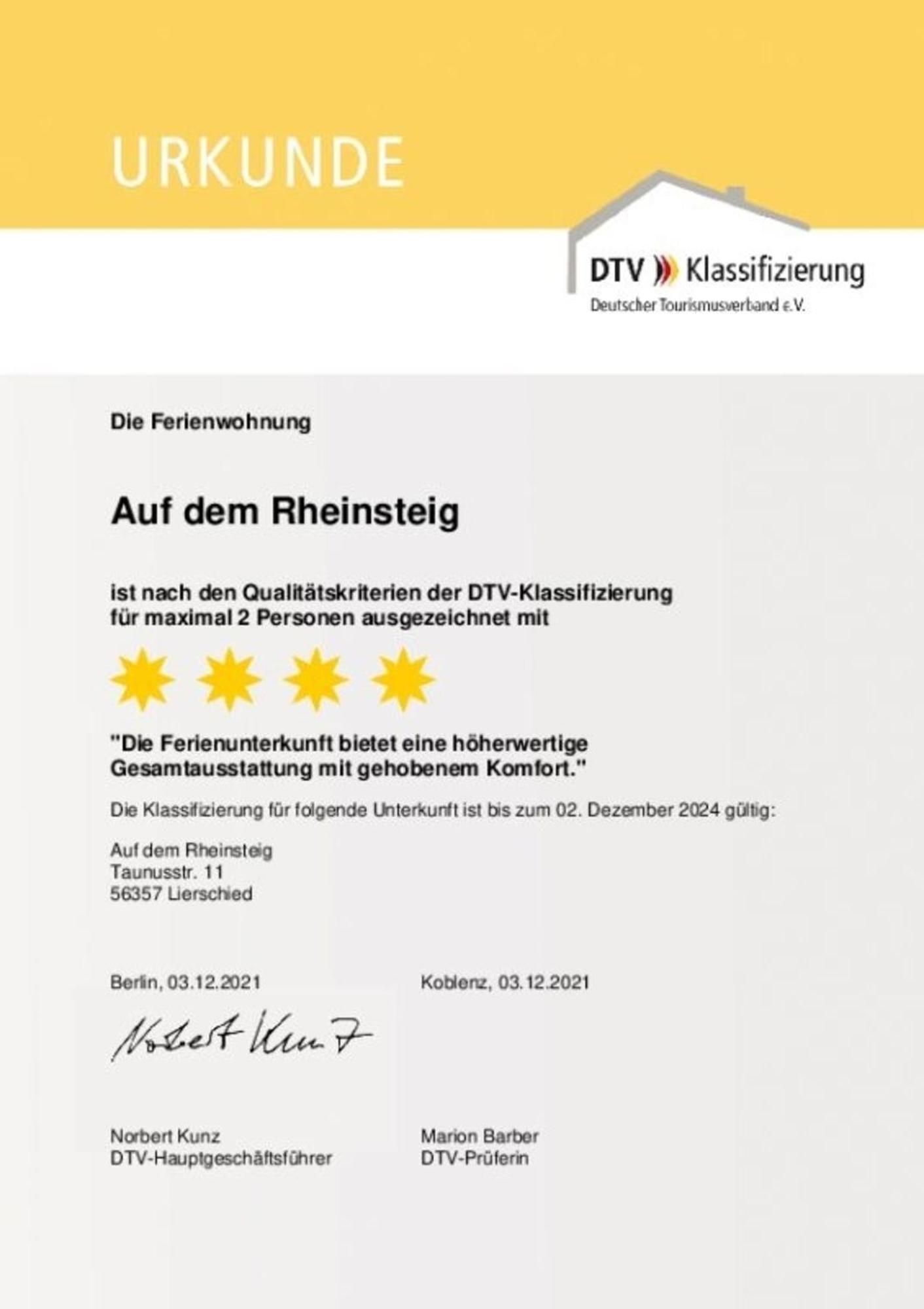 Ferienwohnung Auf dem Rheinsteig Lierschied Exterior foto